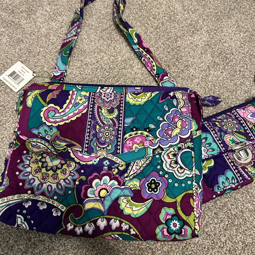 Vera Bradley purse and wristlet